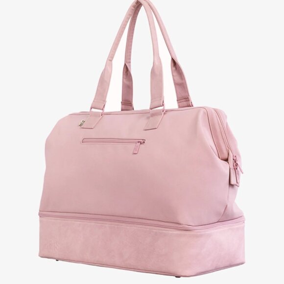 BEIS Handbags - Beis Weekender in Atlas Pink (larger size)